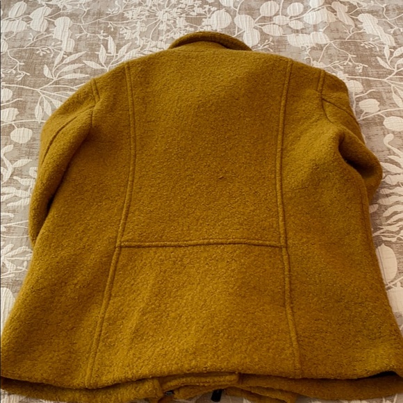 Bomber style boiled wool jacket - Picture 4 of 10